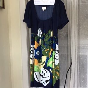 ECI Pleated Dress 8 Lord & Taylor EUC